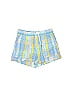 Gap 100% Cotton Checkered-gingham Grid Plaid Blue Shorts Size S (Youth) - photo 1