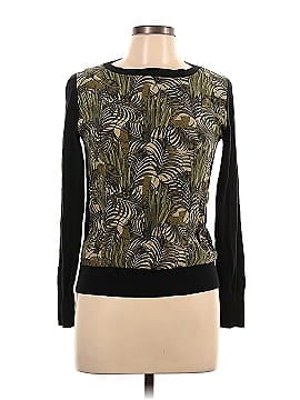 Carine Roitfeld for UNIQLO Long Sleeve Silk Top (view 1)