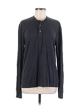 James Perse Long Sleeve Henley (view 1)