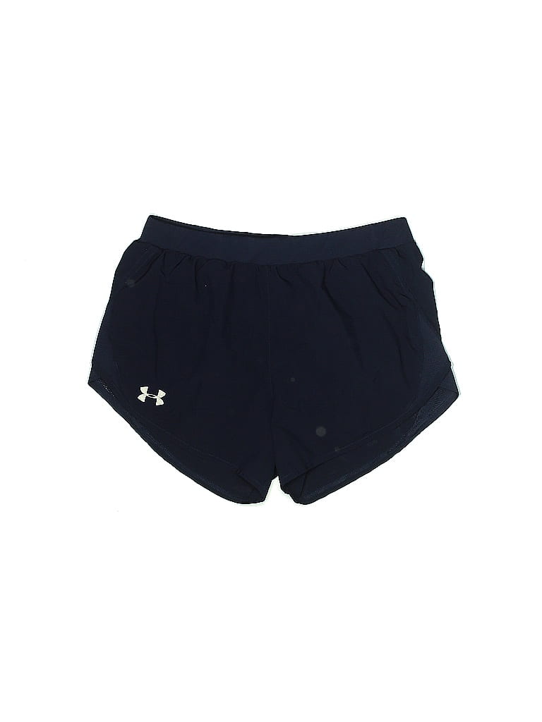Under Armour 100% Polyester Stars Blue Athletic Shorts Size S - photo 1
