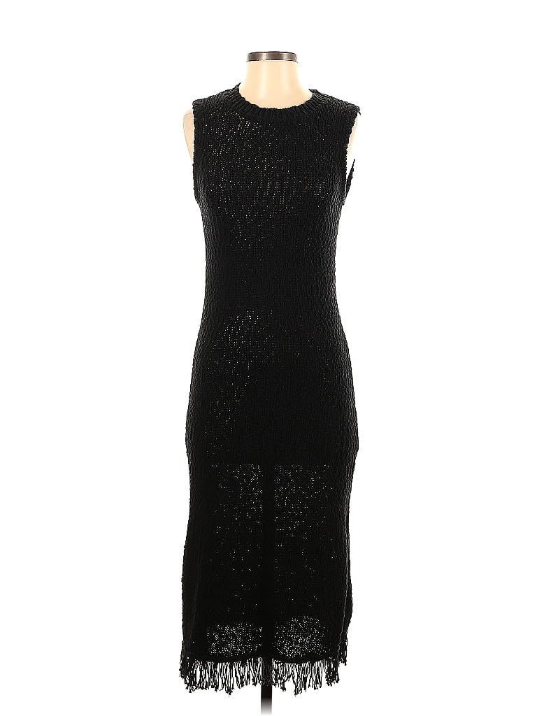 Callahan 100% Cotton Black Casual Dress Size S - photo 1
