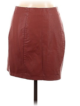 Free People Faux Leather Skirt (view 2)