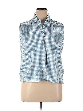 Pendleton Sleeveless Button-Down Shirt (view 1)