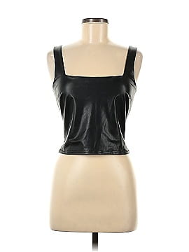 Express Faux Leather Top (view 1)