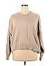 Quince 100% Organic Cotton Solid Tan Pullover Sweater Size XL - photo 1