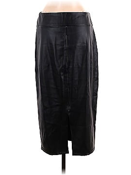 14th & Union Faux Leather Skirt (view 2)