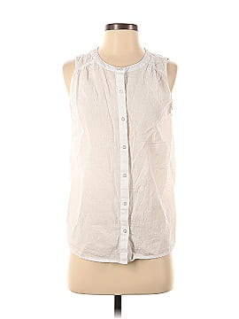 Ann Taylor LOFT Outlet Sleeveless Button-Down Shirt (view 1)