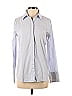 Banana Republic 100% Cotton Color Block Gray Long Sleeve Button-Down Shirt Size S - photo 1