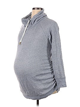 Isabel Maternity Pullover Hoodie (view 1)