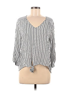 Waverly Grey Long Sleeve Blouse (view 1)