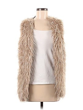 Sebby Collection Faux Fur Vest (view 1)