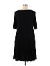 Jones New York Solid Black Casual Dress Size XL - photo 2