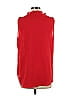 Violet & Claire 100% Polyester Red Sleeveless Blouse Size L - photo 2