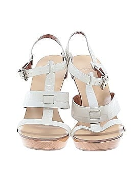 Givenchy Embossed Leather Sandals (view 2)