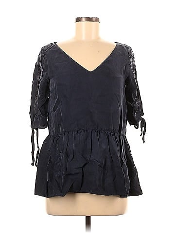 Paper Crown 3/4 Sleeve Blouse (view 1)