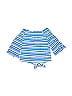 Cloud Chaser 100% Cotton Blue 3/4 Sleeve Blouse Size 10 - photo 2