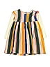 Tea 100% Cotton Stripes Yellow Dress Size 12 - photo 1