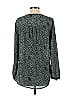 Gibson 100% Polyester Green Long Sleeve Blouse Size XS - photo 2