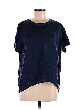 Quince Short Sleeve Silk Top (view 1)