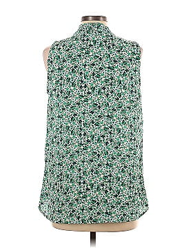 Rose + Olive Sleeveless Blouse (view 2)