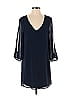 Lulus 100% Polyester Solid Blue Casual Dress Size S - photo 1