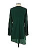 White House Black Market 100% Polyester Green Long Sleeve Blouse Size 2 - photo 2