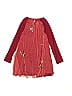 Mini Boden 100% Cotton Burgundy Dress Size 7 - photo 2