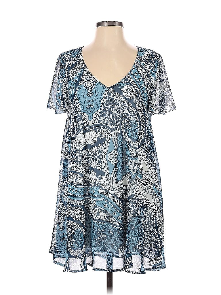 Pre-owned Show Me Your Mumu Casual Dress In Blue