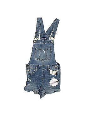 Blue Spice Overall Shorts (view 1)