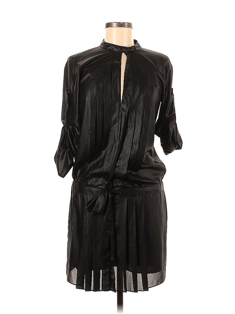 BCBGMAXAZRIA 100% Polyester Black Casual Dress Size XS - photo 1