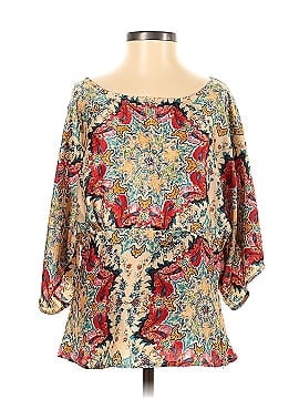 Kas New York Exclusively for Anthropologie Short Sleeve Blouse (view 1)