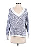 Vince Camuto Marled Blue Pullover Sweater Size S - photo 1