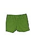 The Limited Solid Green Khaki Shorts Size 2 - photo 1