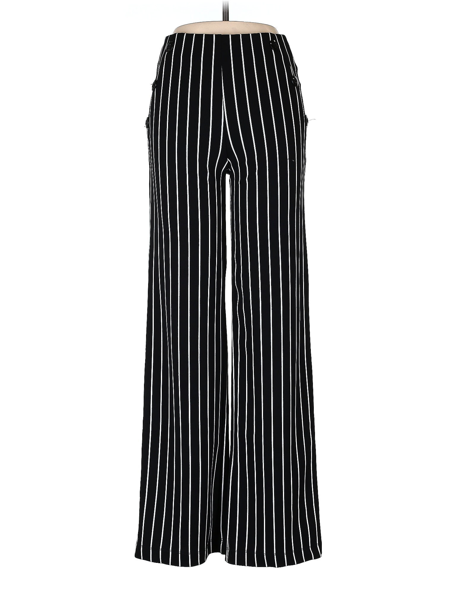 BBJ Los Angeles Stripes Black Casual Pants Size S - 60% off | ThredUp