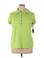 Zenergy By Chico's Short Sleeve Polo