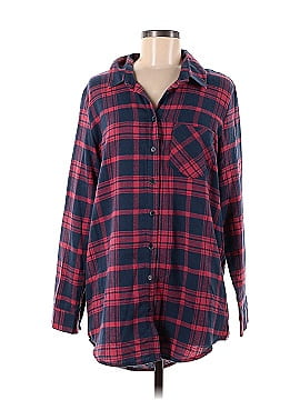 Free Press Long Sleeve Button-Down Shirt (view 1)