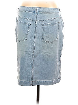 Style&Co Denim Skirt (view 2)
