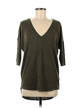 Express One Eleven 3/4 Sleeve Blouse (view 1)