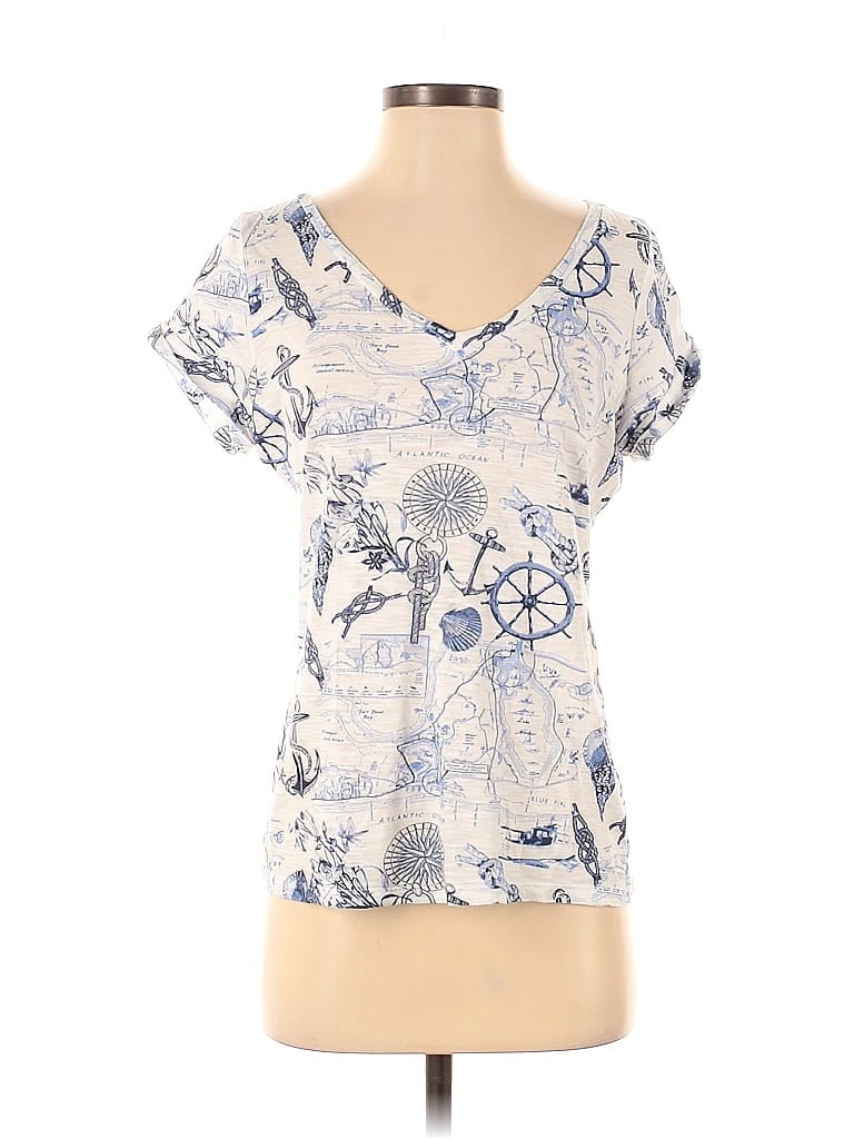 The Limited Batik Blue Short Sleeve T-Shirt Size S - photo 1