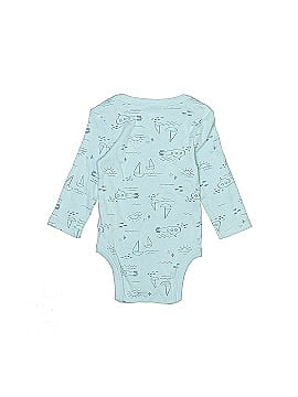 Cloud Island Long Sleeve Onesie (view 2)