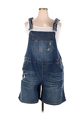 Lane Bryant Overall Shorts (view 1)