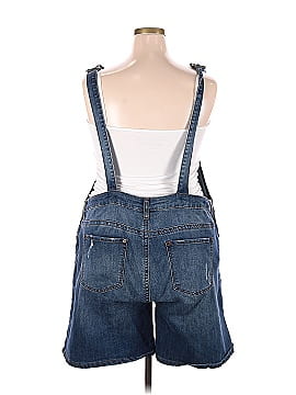 Lane Bryant Overall Shorts (view 2)