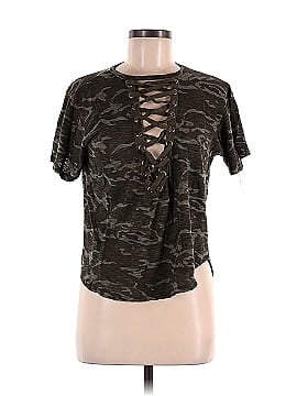 Olivaceous Short Sleeve Top (view 1)