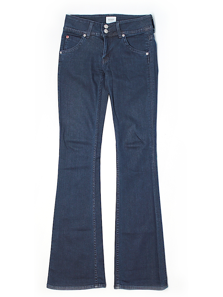 Hudson Jeans Solid Dark Blue Jeans 24 Waist - 98% off | thredUP