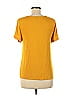 Ann Taylor Yellow Short Sleeve Top Size M - photo 2