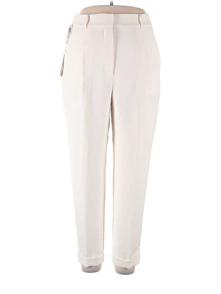 Wilfred 100% Polyester Ivory Dress Pants Size 14 - photo 1