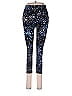 SPANX Hearts Stars Graphic Polka Dots Blue Active Pants Size M - photo 2