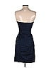 Forever 21 Jacquard Damask Argyle Brocade Blue Casual Dress Size S - photo 2
