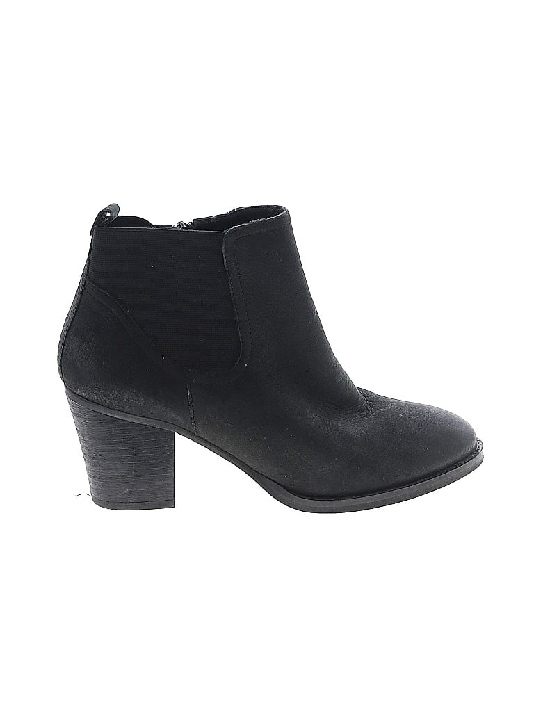 Steve Madden Black Ankle Boots Size 7 1/2 - photo 1