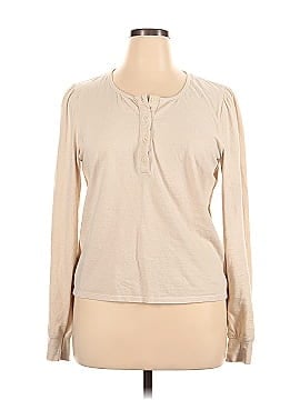 Christy Dawn Long Sleeve Henley (view 1)